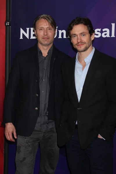 Mads Mikkelsen, Hugh Dancy — Stock Photo, Image