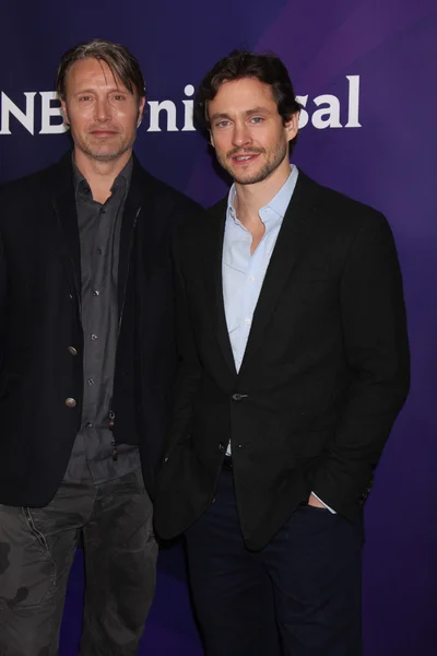 Mads Mikkelsen, Hugh Dancy — Stock Photo, Image