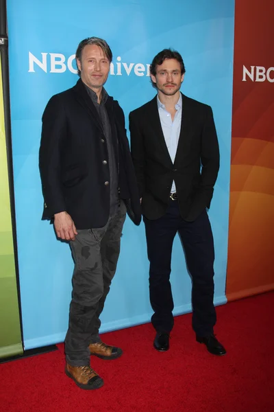 Mads Mikkelsen, Hugh Dancy — Zdjęcie stockowe