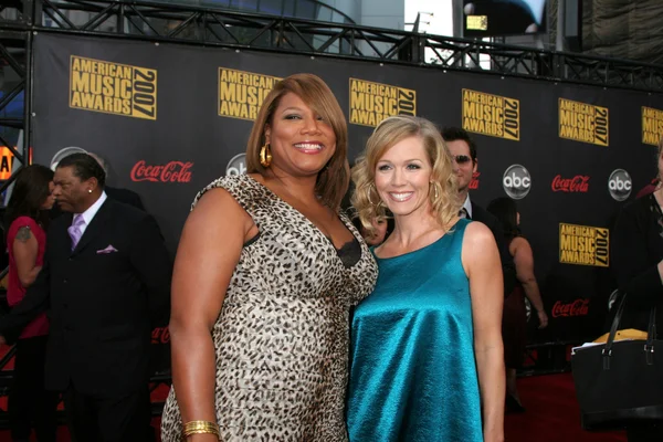 Queen Latifah & Jennie Garth — Stock Photo, Image