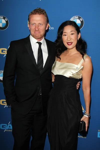 Kevin McKidd, Sandra Oh — Stock Photo, Image