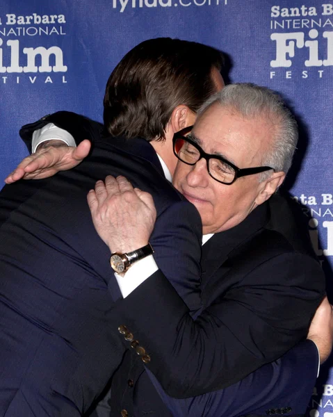 Martin Scorsese, Leonardo Dicpario — Foto Stock