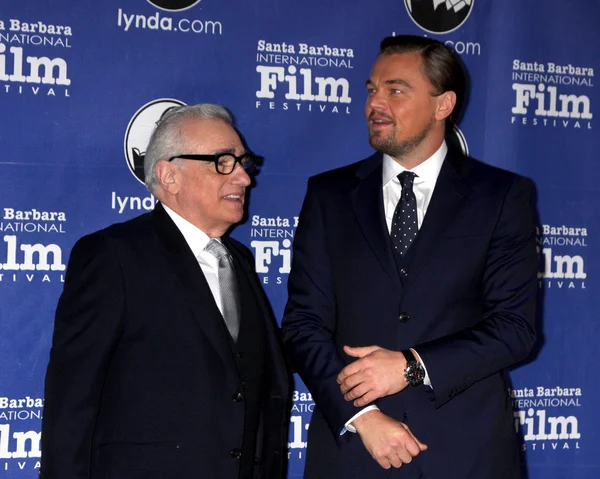 Martin Scorsese, Leonardo Dicpario — Stockfoto