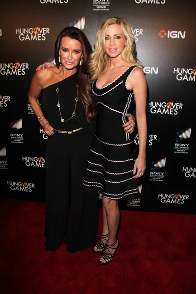 Kyle Richards, Camille Grammer — Stock Photo, Image