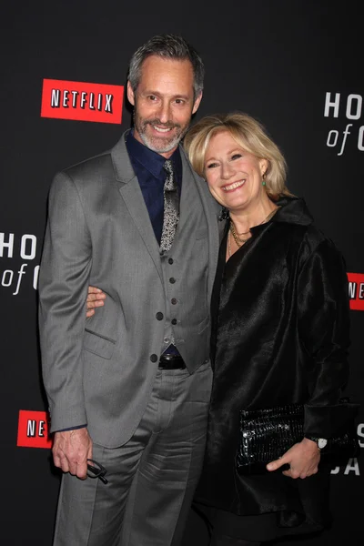 Michel Gill, Jayne Atkinson — Stock Photo, Image