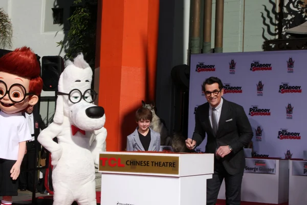 Sherman, Peabody, Max Charles, Ty Burrell — Foto Stock