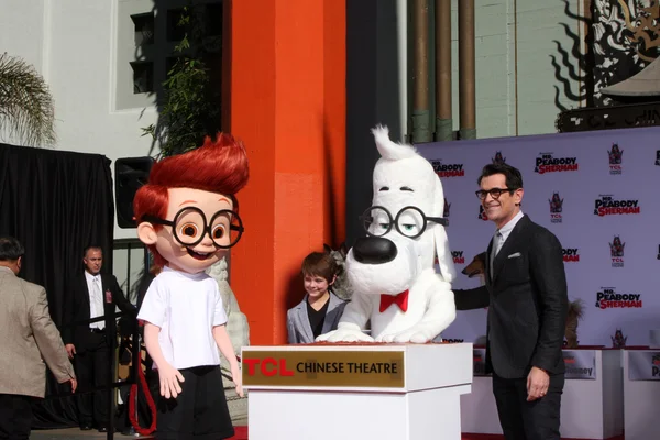 Sherman, Peabody, Ty Burrell — Foto Stock