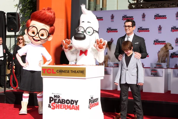 Sherman, Peabody, Ty Burrell — Foto Stock