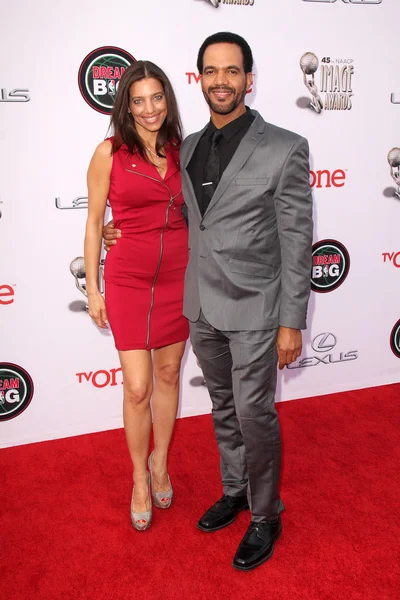 Dana Derrick, Kristoff St. John — Stockfoto