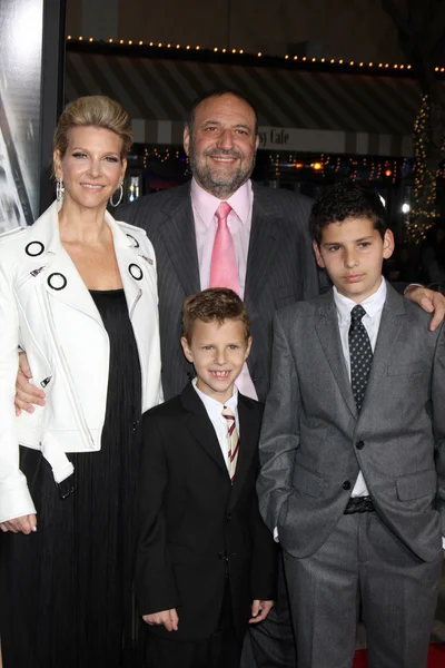 Joel silver, familj — Stockfoto