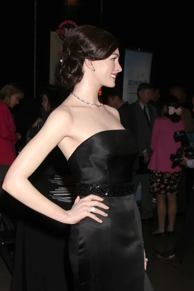 Figura de cera Anne Hathaway — Foto de Stock