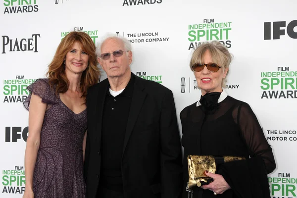 Laura Dern, Bruce Dern, Andrea Beckett — Stock fotografie