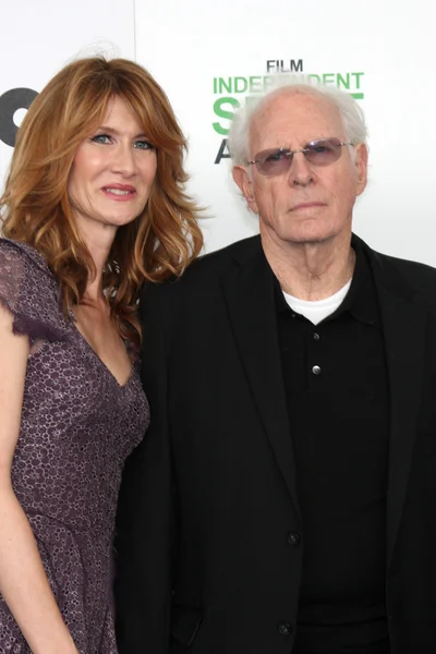 Laura Dern, Bruce Dern — Stock Photo, Image