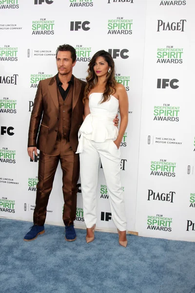 Matthew Mcconaughey, Camila Alves Mcconaughey — Stockfoto