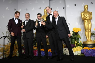 Chris hemsworth, ses editörler atlamak lievsay, NIV adiri, christopher benstead ve chris munro, ses karıştırma en iyi başarı Kazananlar