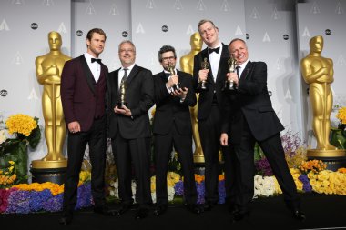Chris hemsworth, ses editörler atlamak lievsay, NIV adiri, christopher benstead ve chris munro, ses karıştırma en iyi başarı Kazananlar