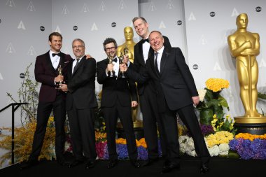 Chris hemsworth, ses editörler atlamak lievsay, NIV adiri, christopher benstead ve chris munro, ses karıştırma en iyi başarı Kazananlar