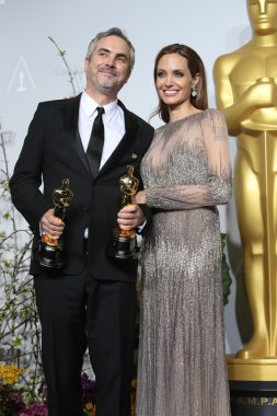 Alfonso Cuaron, Angelina Jolie clipart