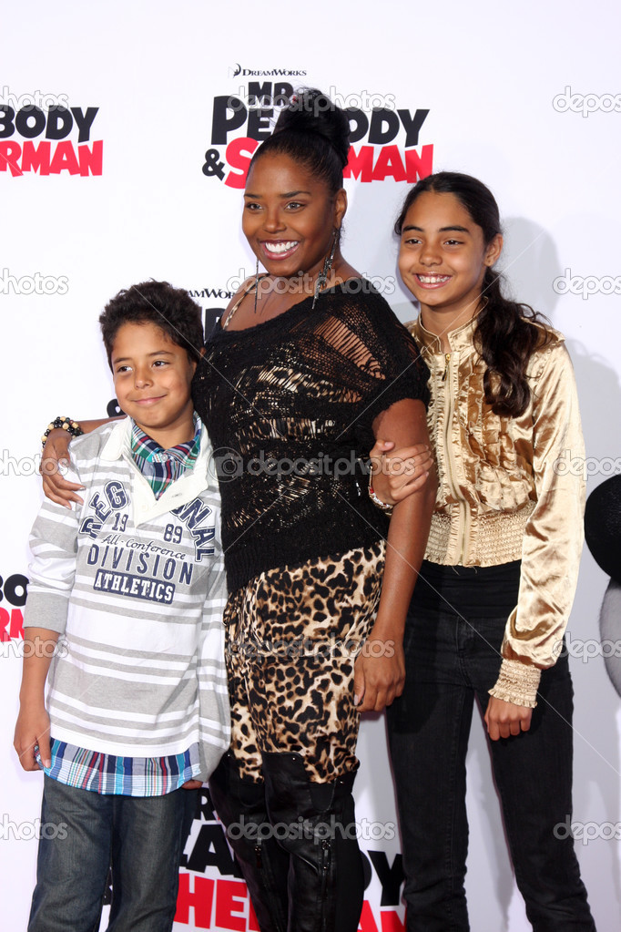 Kaleb Jackson, Shar Jackson, Kori Jackson Stock Editorial Photo