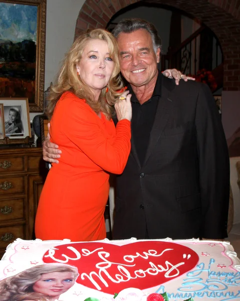 Melody Thomas Scott, Ray Wise — Stock fotografie