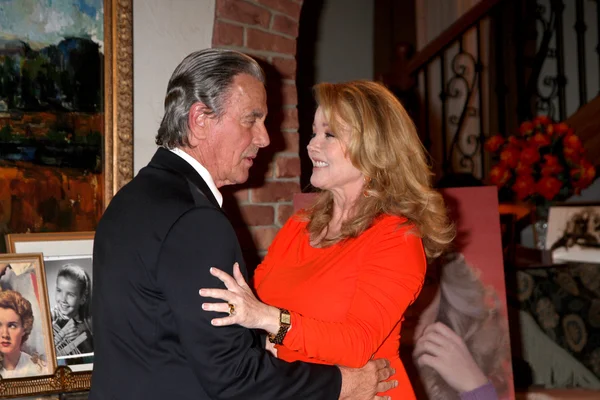 Eric Braeden, Melody Thomas Scott — Foto de Stock