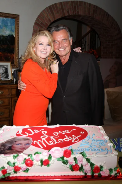 Melody Thomas Scott, Ray Wise — Stock Photo, Image