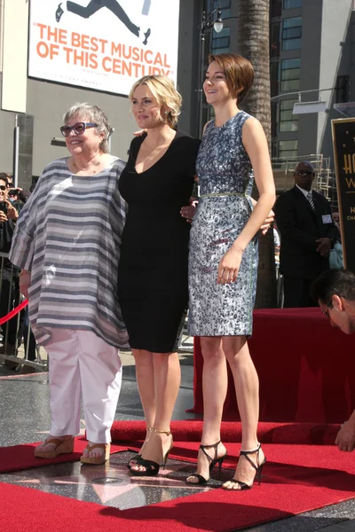 Kathy Bates, Kate Winslet, Shailene Woodley — Stock Photo, Image