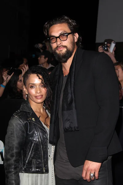 Lisa Bonet, Jason Momoa — Stockfoto