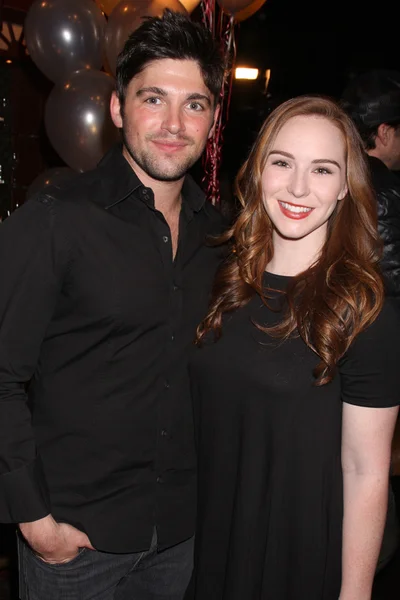 Robert Adamson, Camryn Grimes — Stock Photo, Image