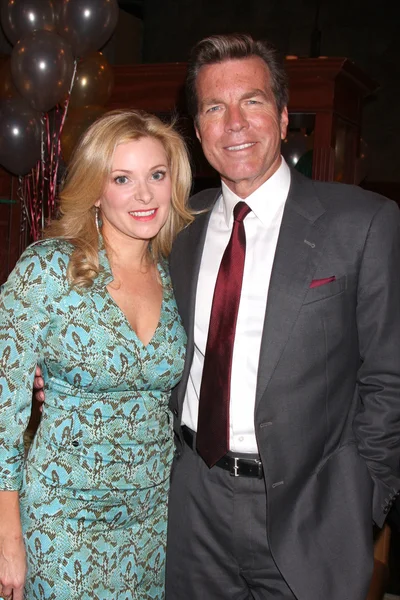 Cady Mcclain, Peter Bergman — Foto de Stock