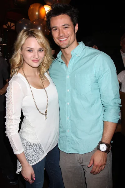 Hunter King, Matthew Atkinson — Stock Photo, Image