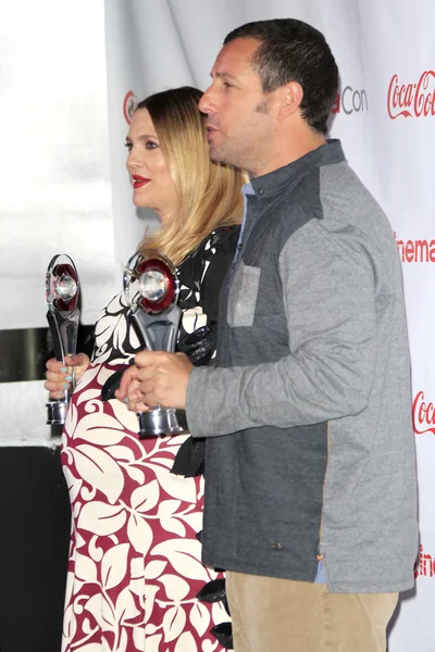 Drew Barrymore, Adam Sandler — Foto de Stock