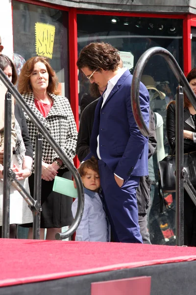 Orlando Bloom, Flynn Bloom — Stockfoto