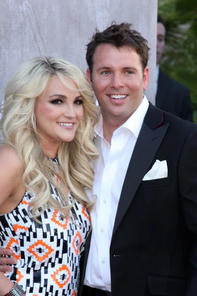 Jamie Lynn Spears, husband — Stock Photo, Image