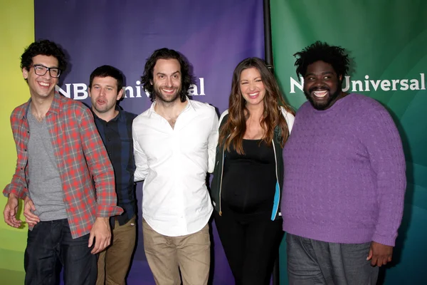 Ron Funches, Chris D'Ella, Rick Glassman, Bianca Kajlich, Brent Morin — Photo