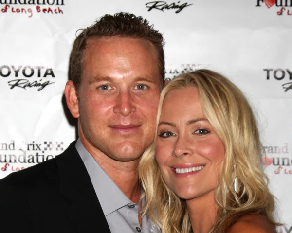 Cole Hauser, Cynthia Daniel — Stock Photo, Image