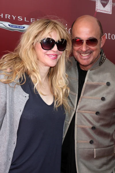 Courtney Love, John Varvatos — Foto Stock