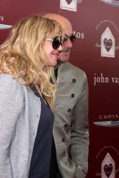 Courtney Love, John Varvatos — Foto Stock