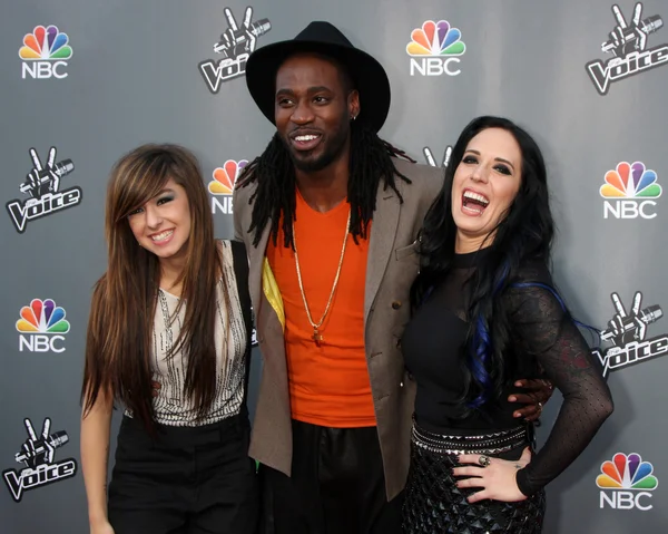 Christina grimmie, seçim, kat delvin perkins — Stok fotoğraf