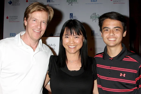 Jack Wagner, Lori Loo, Quinten Lepak — Stock Photo, Image