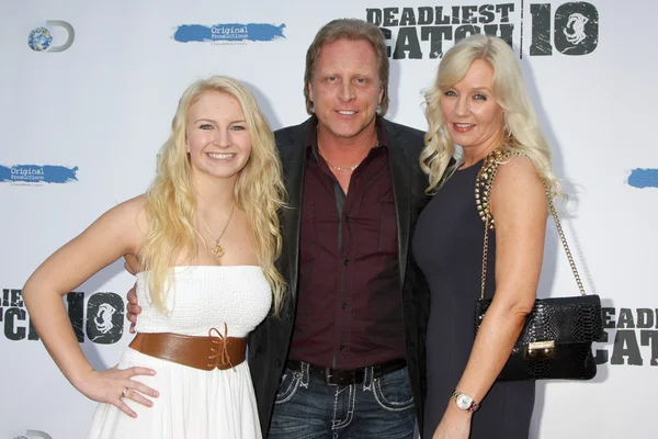 Mandy Hansen, Sig Hansen, June Hansen — Stock Photo, Image