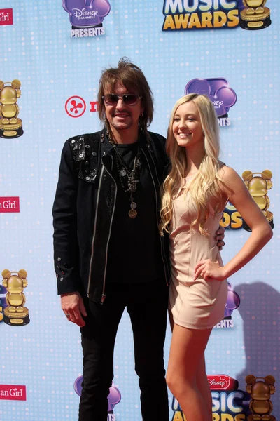 Richie Sambora, Ava Sambora — Stock Photo, Image