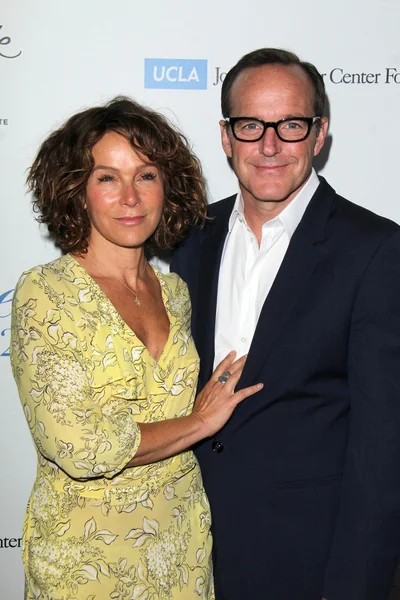 Jennifer Grey, Clark Gregg — Stockfoto