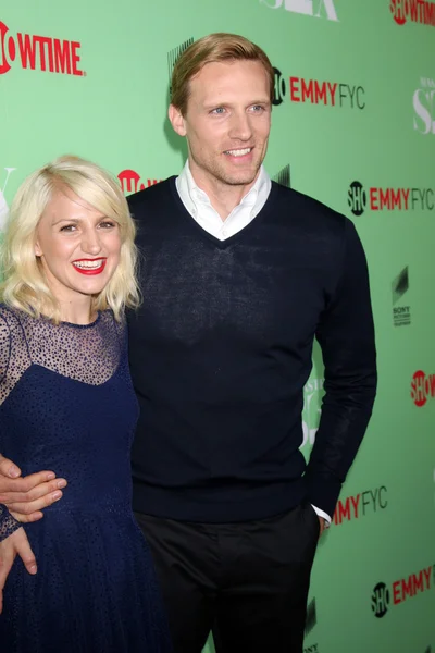 Caitlin FitzGerald, Teddy Sears — Stock Photo, Image