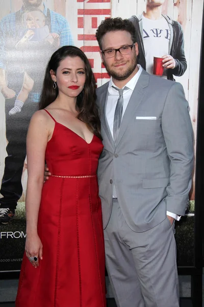 Miller Lauren, seth rogen — Foto de Stock