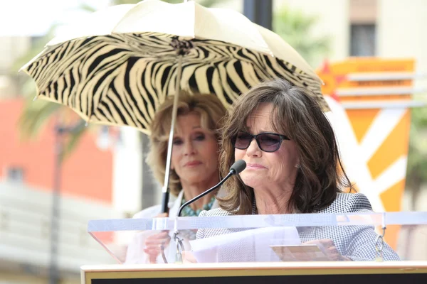Sally Field, Jane Fonda — Stock Photo, Image