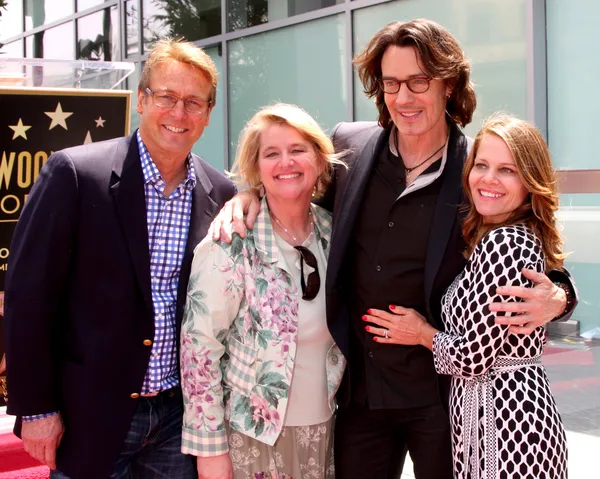 Doug Davidson, Cindy Fisher, Rick Springfield, esposa — Foto de Stock