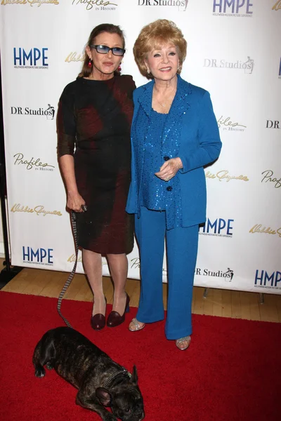 Carrie Fisher, Debbie Reynolds — Stock Photo, Image