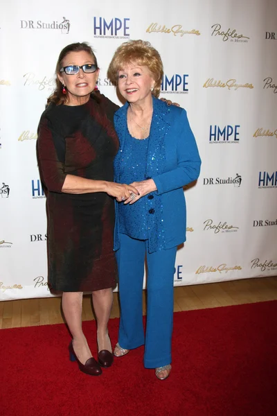 Carrie Fisher, Debbie Reynolds — Stockfoto