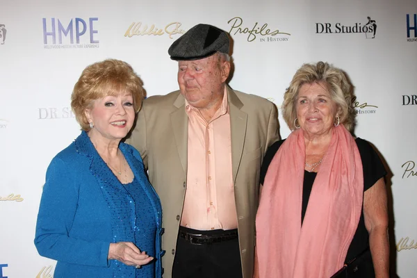 Debbie Reynolds, Dick Van Patten, Pat Van Patten — Stockfoto